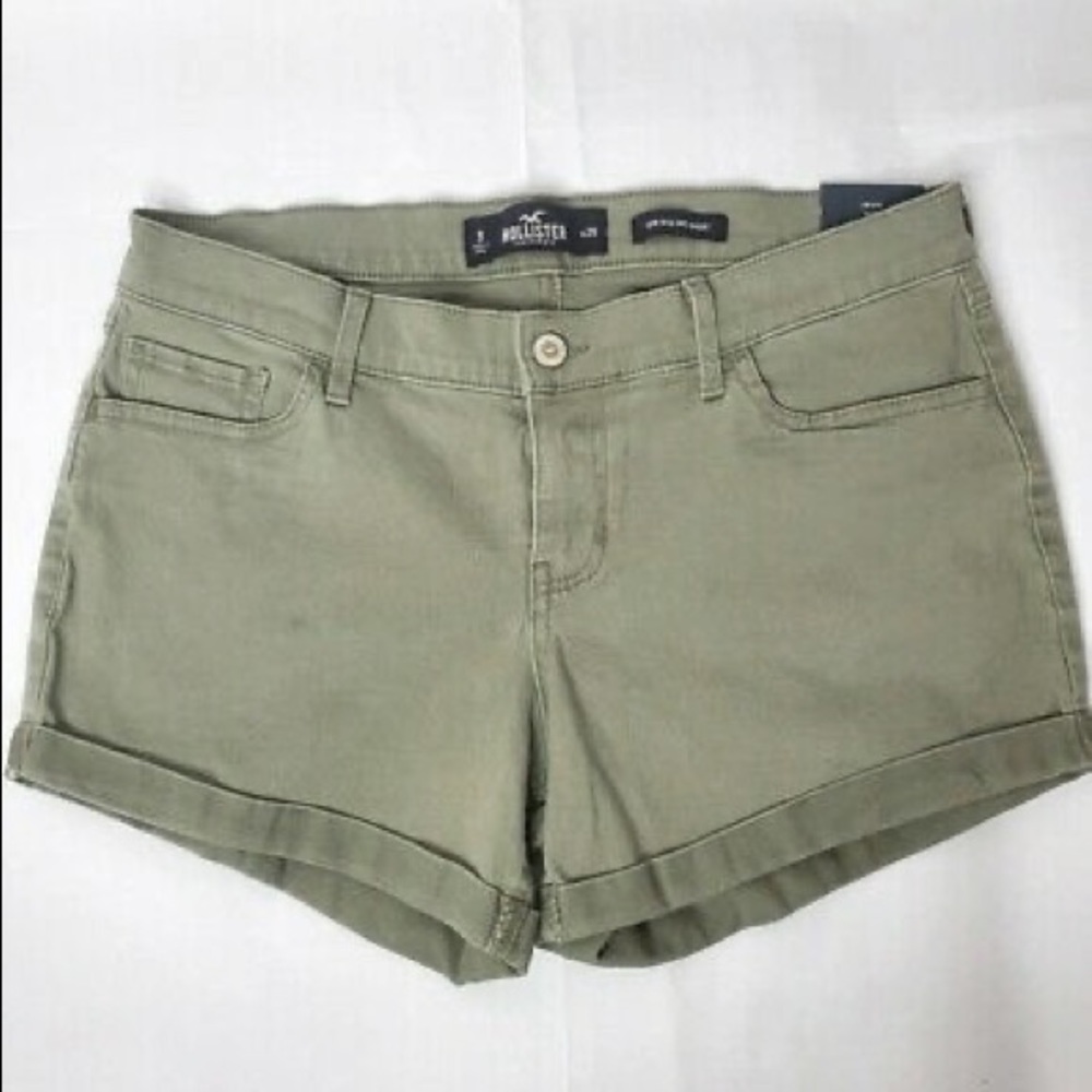 Hollister Low Rise Midi Shorts